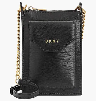 Сумка жіноча Dkny Alexa Phone Leather Crossbody Black R93E3D60