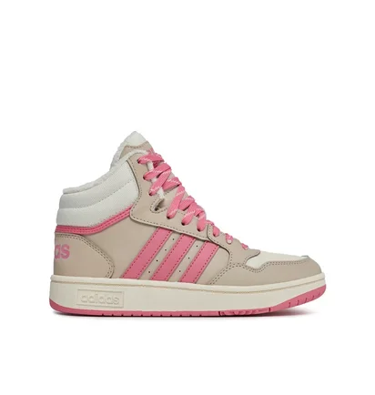 Кроссовки детские Adidas Hoops Mid 3.0 Beige IF7739