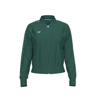 Олимпийка женская Arena Relax Iv Team Jacket Green 001223-661