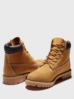 Ботинки женские Timberland Premium 6 Inch Beige Tb012909713