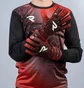Лонгслив мужской Redline Gk Shirt Black/Orange RLCL28