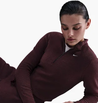Кофта женская Nike Phnx Plsh Bordo FV8028-652