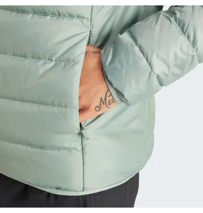 Куртка чоловіча Adidas Terrex Multi Light Down Hooded Green IP3549