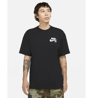 Футболка унисекс Nike M Nk Sb Tee Logo Black DC7817-010