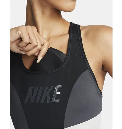 Топ женский Nike Dri-Fit Swoosh Black Dq5134-010