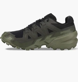 Кроссовки мужские Salomon Speedcross 6 Gtx Trail Running Shoes Black/Olive L47584100