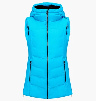 Жилетка жіноча Cmp Vest Fix Hood Light Blue 32W0276-L704