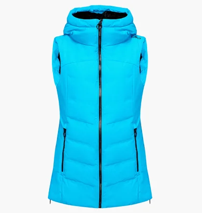 Жилетка жіноча Cmp Vest Fix Hood Light Blue 32W0276-L704