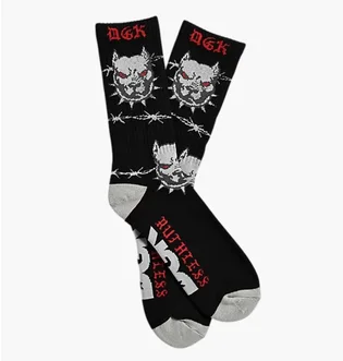 Шкарпетки DGK Bully (1 шт) Black ASK-1225