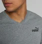 Футболка мужская Puma Essentials+ V-Neck Tee Grey 586277-03