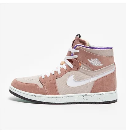 Кроссовки мужские Air Jordan 1 Zoom Air Cmft Beige/Peach CT0978-201