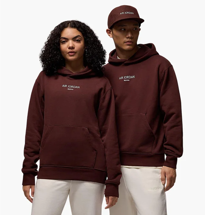 Худи унисекс Air Jordan Wordmark Bordo HJ3450-227