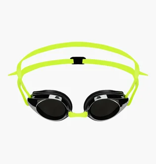 Окуляри для плавання унісекс Arena Tracks Jr Mirror Green/Black 1E560-053
