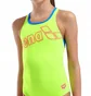 Купальник детский Arena Logo Swimsuit Swim Pro Green 010287-880