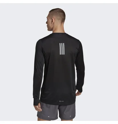 Лонгслив мужской Adidas Own The Run Long Sleeve Tee Black Hm8436