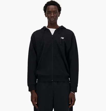 Толстовка мужская New Balance Full-Zip Black MJ41501BK