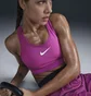 Топ женский Nike Swoosh High Support Pink DX6815-518