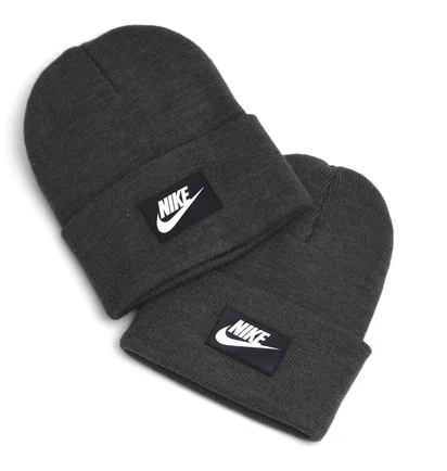 Шапка унісекс Nike Nsw Cuff Beanie Fut Flash Fs Grey DO8145-071