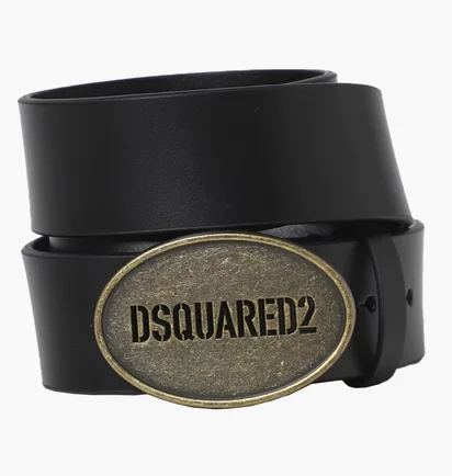 Ремінь дитячий Dsquared2 Belt Kids Junior Black DQ1548-D005Z