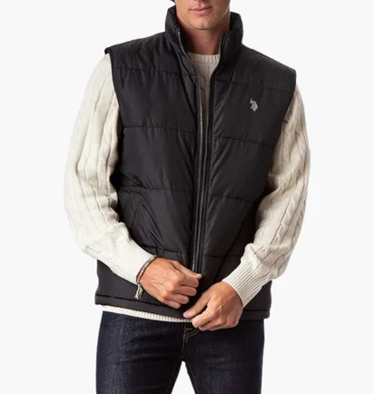 Жилетка мужская U.S. Polo Assn Signature Vest Black 109904P2-BLACK