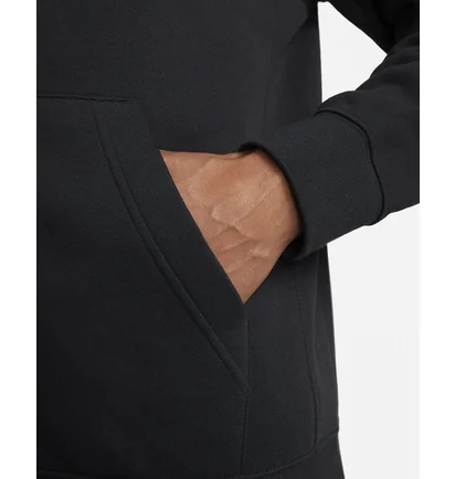 Толстовка чоловіча Nike M Nsw Club Dt Hoodie Fz Bb Black Dq8384-010