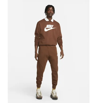 Штаны мужские Nike Nsw Club Joggers Brown Bv2671-259