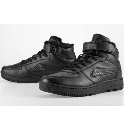 Кросівки чоловічі Kappa Bash Mid Fur Black 242799-1111