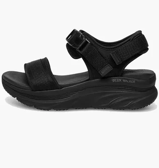 Сандали женские Skechers Relaxed Fit: DLux Walker - Daily Outing Black 119824-BBK