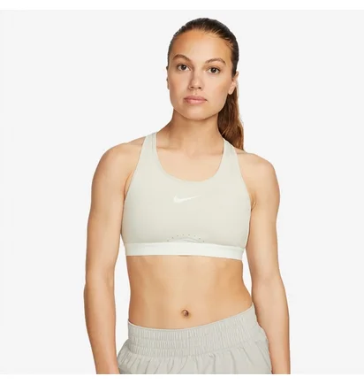 Топ женский Nike Swoosh High-Support Non-Padded Adjustable Sports Bra Beige DD0428-104