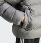 Пуховик чоловічий Adidas Tonal Hooded Puffer Grey IY3398
