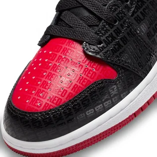 Кроссовки детские Air Jordan 1 Mid Black/Red Dm9650-001