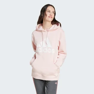 Худі жіноче Adidas Essentials Big Logo Regular Fleece Hoodie Beige IY4310