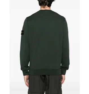 Свитшот мужской Stone Island Organic Cotton Fleece Olive K2S156100060S0051-V005E