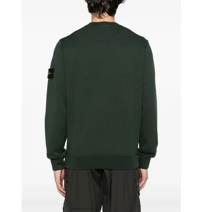Світшот чоловічий Stone Island Organic Cotton Fleece Olive K2S156100060S0051-V005E