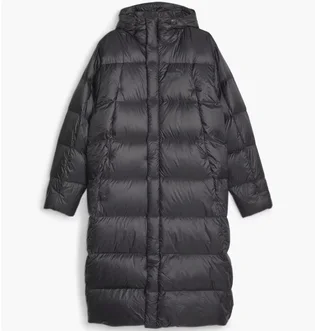 Парка мужская Puma Long Hooded Down Coat S Black 675377-01