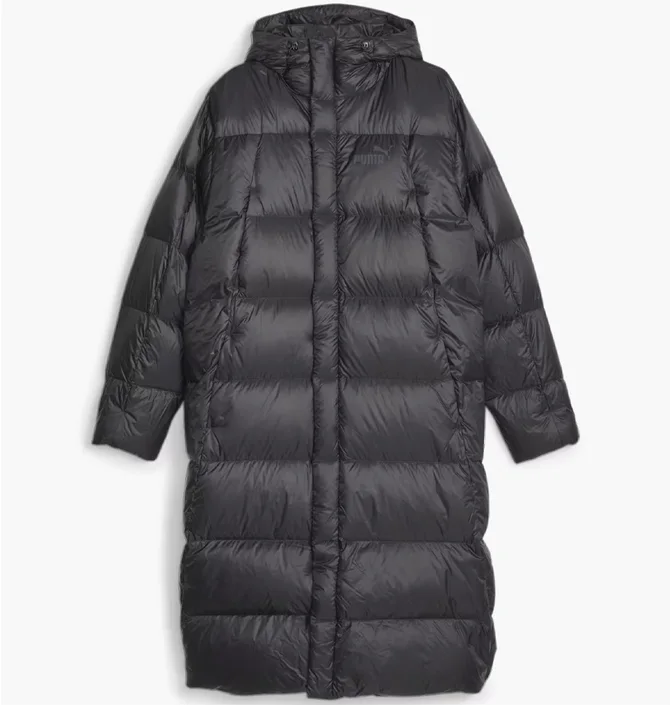 Парка чоловіча Puma Long Hooded Down Coat S Black 675377-01