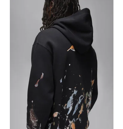 Худи унисекс Air Jordan Artist Series By Jammie Holmes Fleece Pullover Hoodie Black FD7393-010