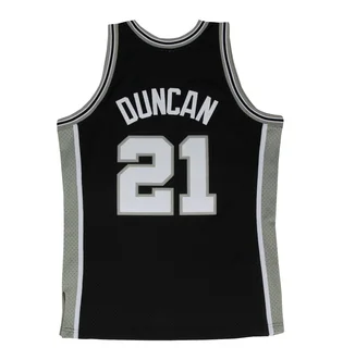 Майка мужская Mitchell & Ness Nba Swingman Jersey San Antonio Spurs 1998-99 Tim Duncan Black Smjygs18208-Sasblck98Tdu