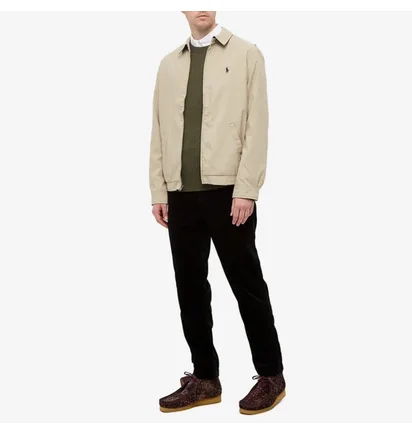 Куртка мужская Polo Ralph Lauren Windbreaker Harrington Jacket Beige 710548506002