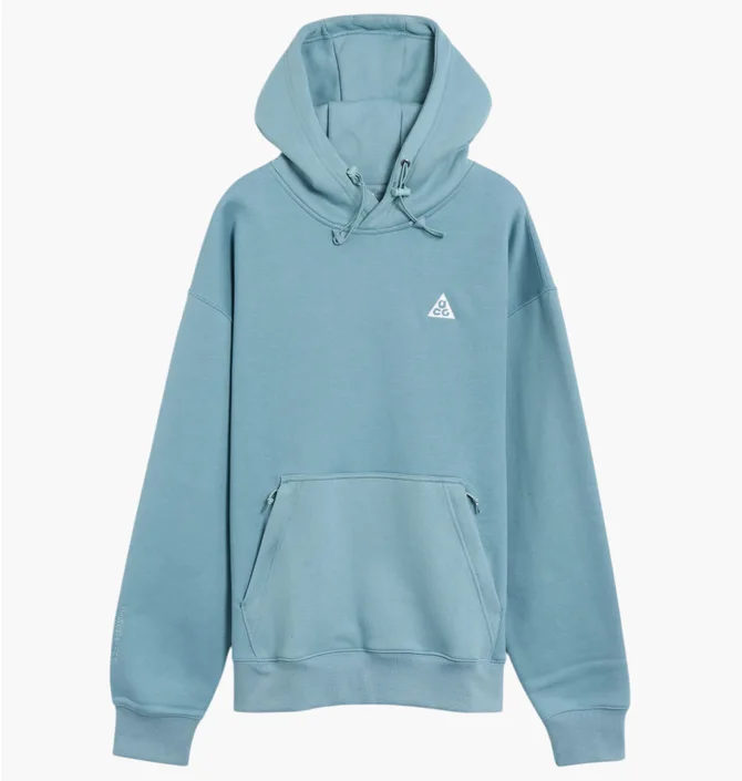 Худи мужское Nike Acg Tuff Fleece Light Blue DZ3392-017