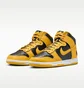 Кросівки чоловічі Nike Dunk High Retro Premium MenS Shoes Black/Yellow HJ4320-001