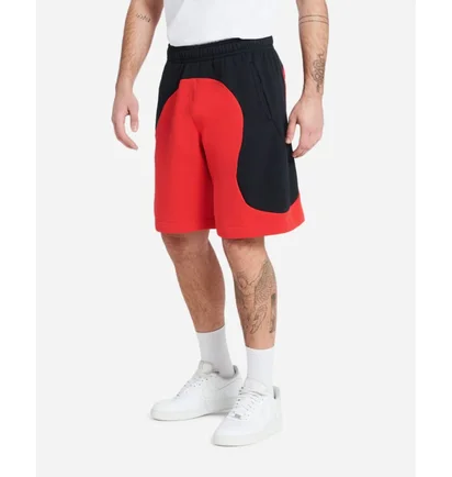 Шорты мужские Nike Club Fleece Color Clash Shorts Black/Red Dr9856-010