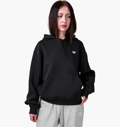 Худи женское New Balance Essentials Fleece Black WT41510BK