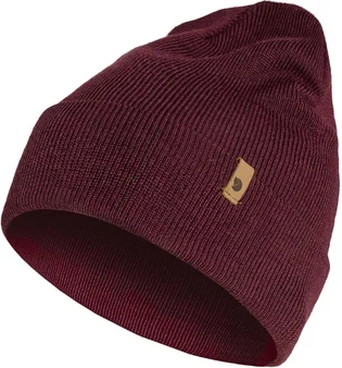 Шапка унисекс Fjallraven Classic Knit Bordo 77368.356