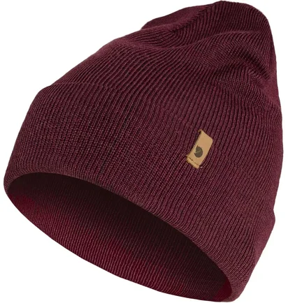 Шапка унісекс Fjallraven Classic Knit Bordo 77368.356