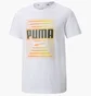 Футболка детская Puma Alpha Graphic Youth Tee White 847292-02