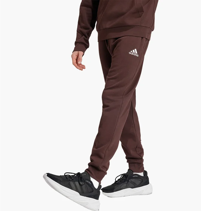 Штаны мужские Adidas Essentials Fleece Regular Tapered Pants Bordo IY9086