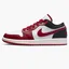 Кроссовки женские Nike Air Jordan 1 Low Red/Black Dc0774-160