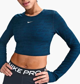 Лонгслив женский Nike Pro Blue HJ4281-478