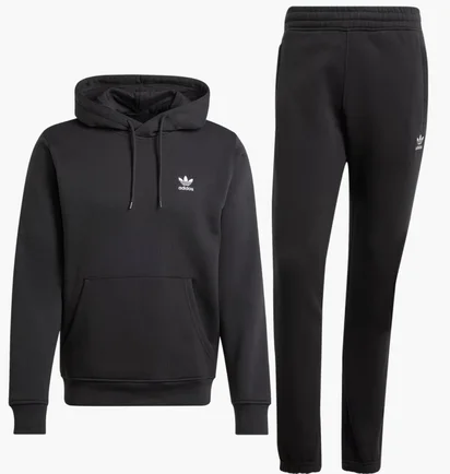 Спортивный костюм мужской Adidas Trefoil Essentials Black IY7361__IY4930